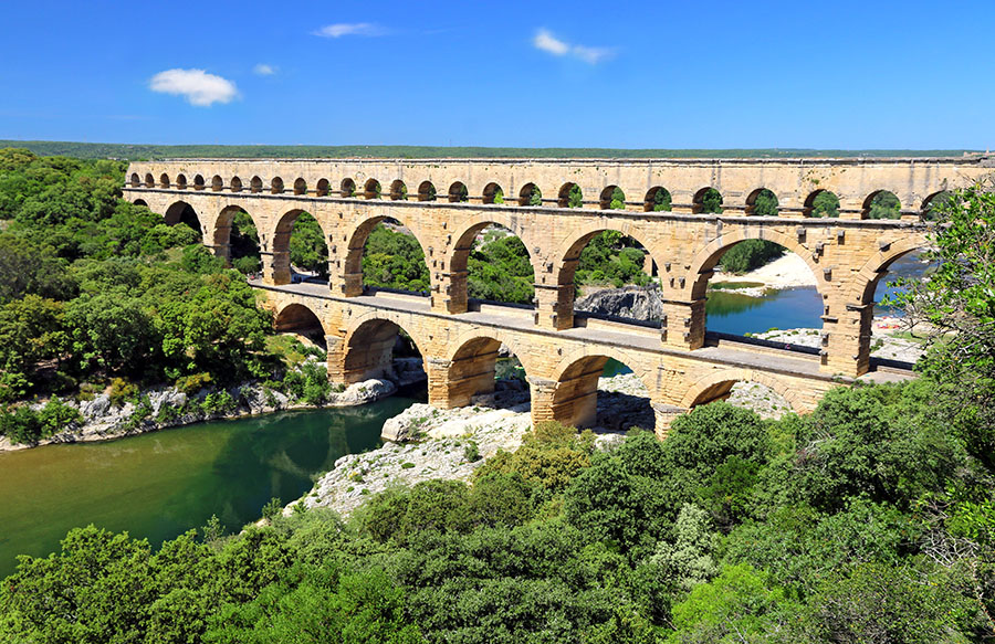 Site touristique Pont du Gard