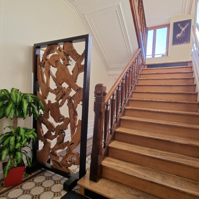 Entrée de la résidence 