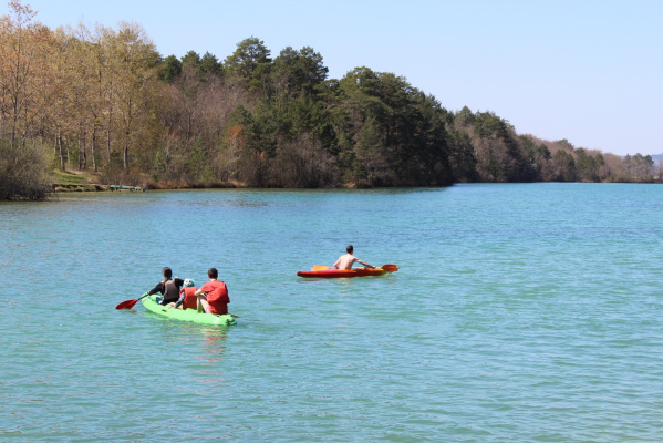 Lac de Montbel 700 ha plage, resto, jeux
