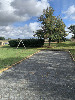 Terrain de pétanque, boulodrome