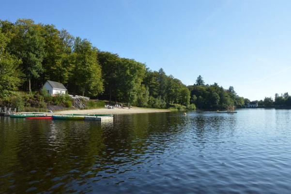 la plage du grand etang de Taysse