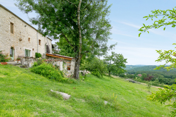 Extèrieur le mas des papillons
