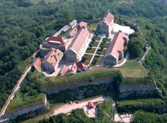 Vue aérienne du Fort