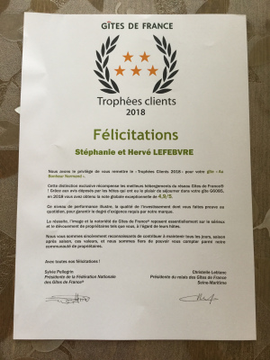 Trophées Client 2018