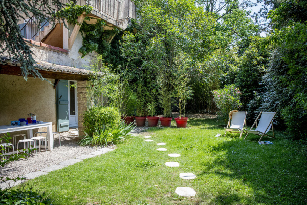 Jardin privatif Maison Des Amis 