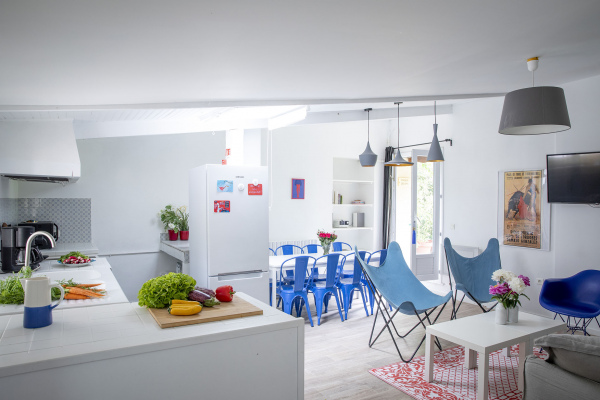 Cuisine et coin de repas Maison Des Amis 