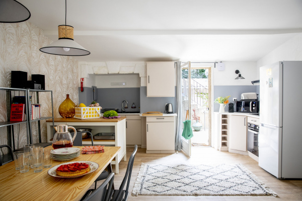 Cuisine, coin repas Maison Des Rêveurs 