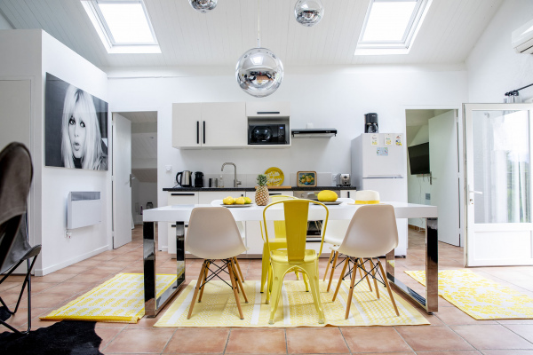 Coin repas et cuisine de la Petite Maison