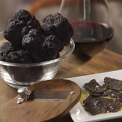 Truffe de Carpentras, restaurant Chez Serge