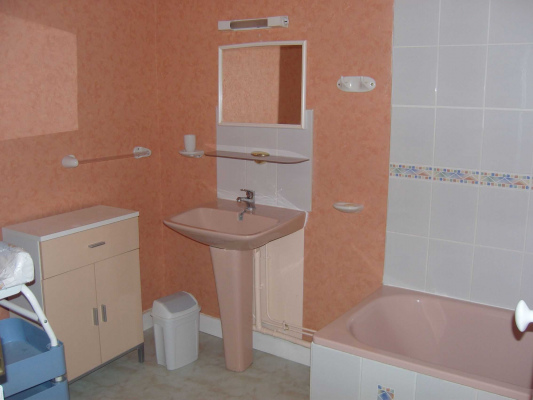 Salle de bain du Gîte A