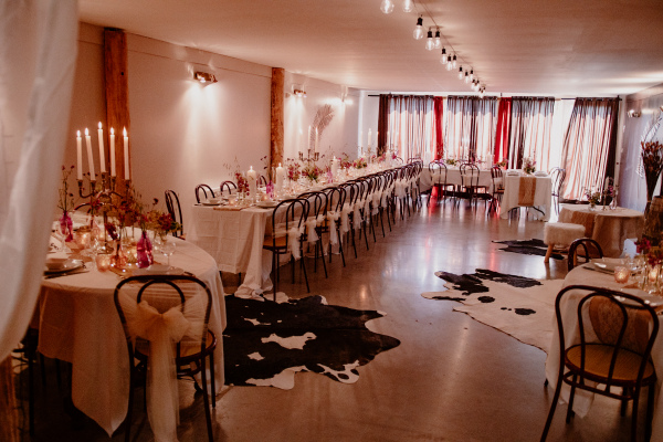 salle de réception exemple 