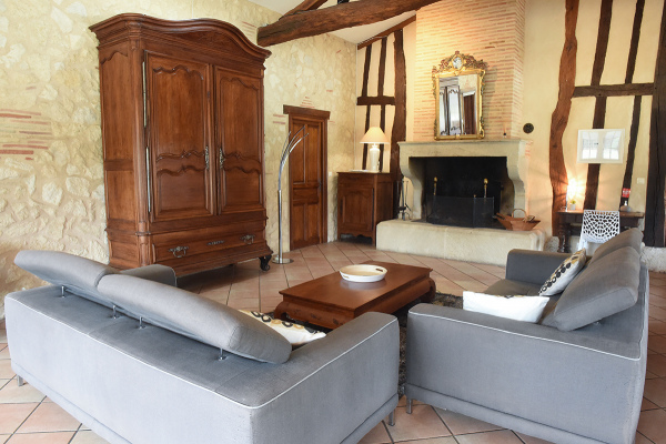 Salon / Salle à manger Maison Landaise