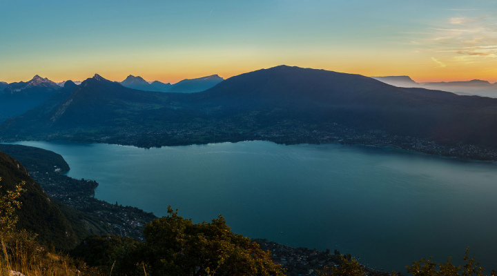 Le lac d'Annecy