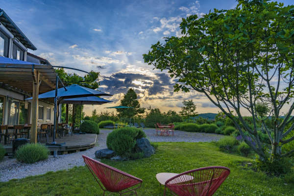 Ecoasis - la terrasse