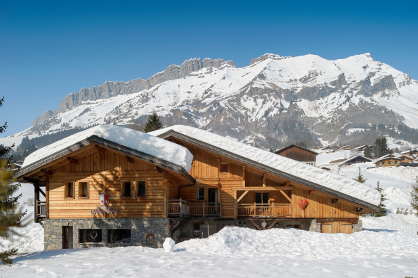 le chalet en hiver