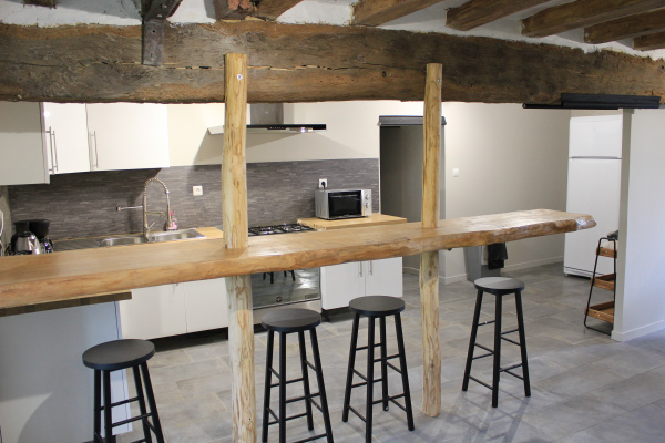 Gîte de la Tournerie - Cuisine ouverte