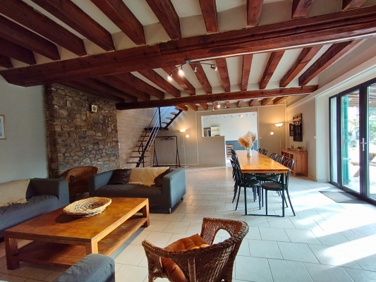 Gîte des Saillardières - Salon 