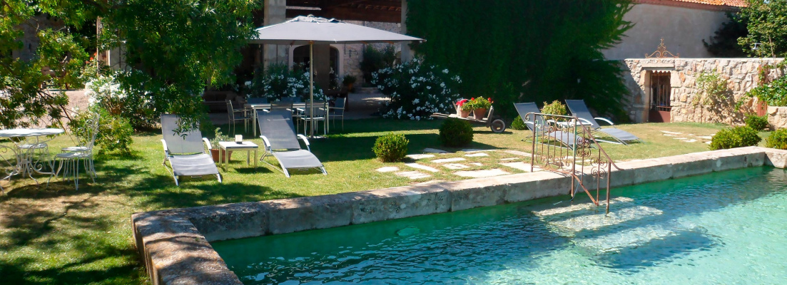 Grande piscine chauffée
