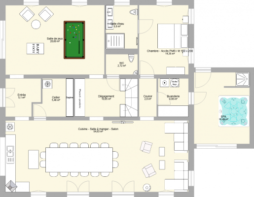 location de groupe LES MURGETS