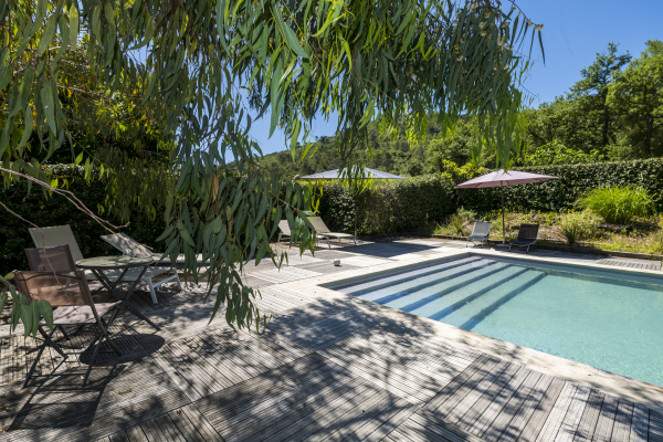 Piscine du gîte Chênes