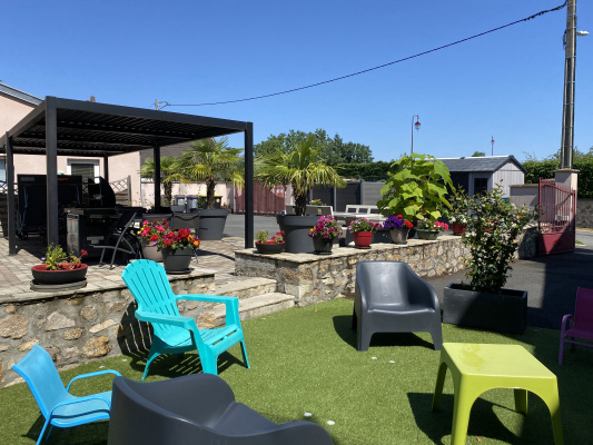 Cour fermée sans vis à vis