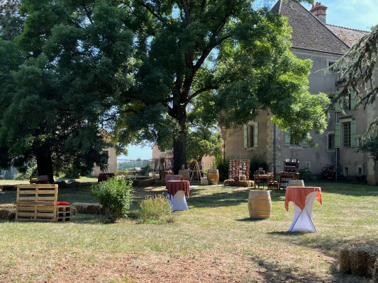 Cocktail mariage parc