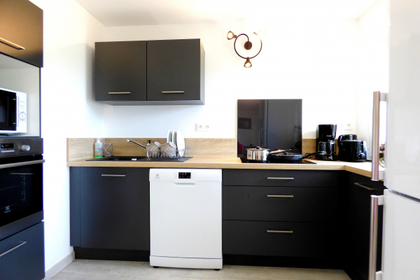 Cuisine rez-de-jardin