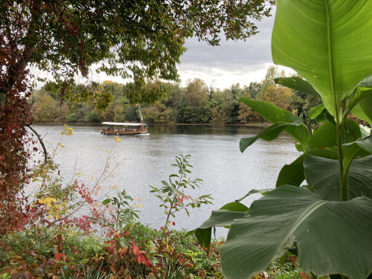Passage d'une gabarre