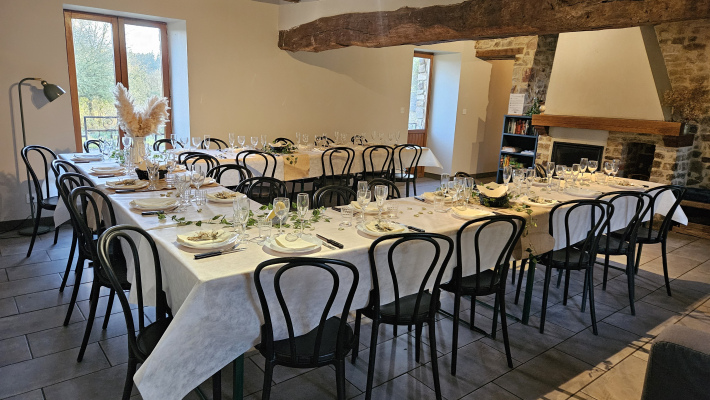 Salle de réception pour 30 personnes