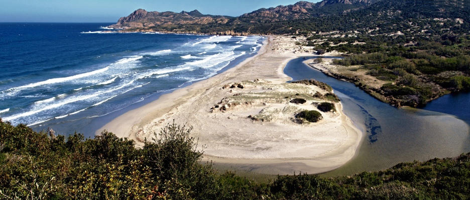 plage Ostriconi: désert des agriates
