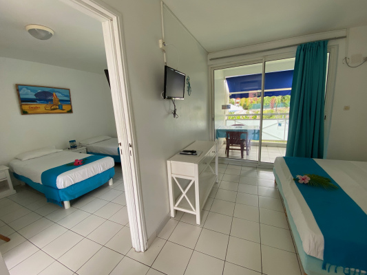 Double studio 4 personnes