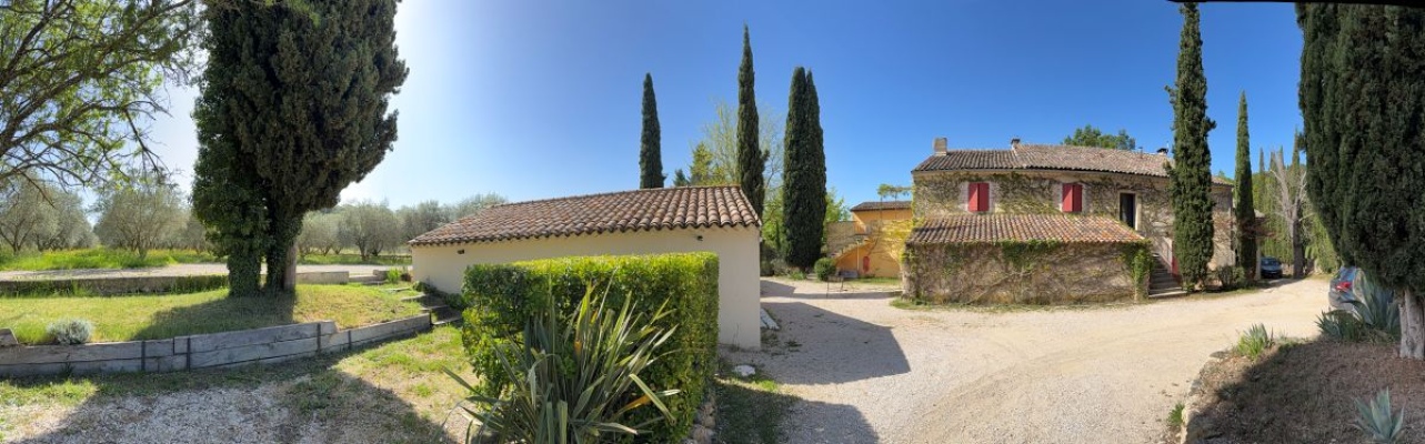 Vue de l'entrée
