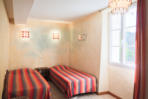 Une chambre du gîte Le Fournil