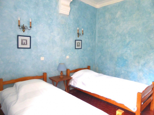 Une chambre du gîte Le château