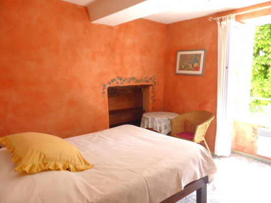 Une chambre du gîte Hypocras