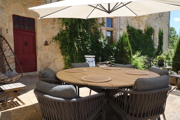 Chateau de Saint Chamarand - Exterieur, terasse et jardin