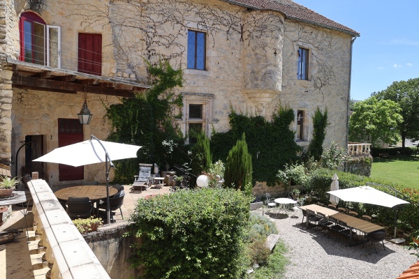 Chateau de Saint Chamarand - Exterieur, terasse et jardin