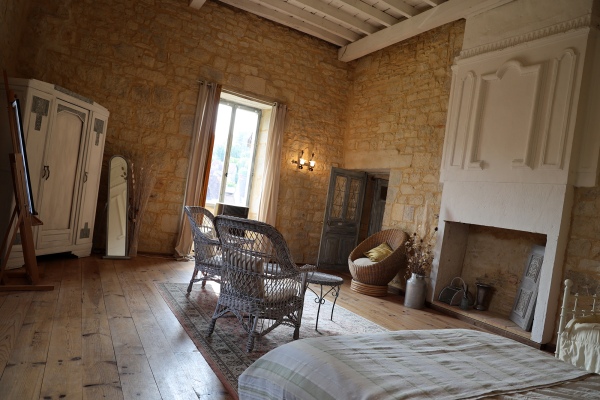 Chateau de Saint Chamarand, chambre du ROI, Aile Renaissance (4)