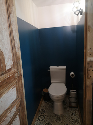 toilettes dans la Grange