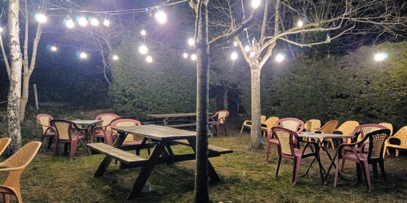 Terrasse façon guiguette