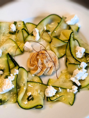 Salade courgettes féta