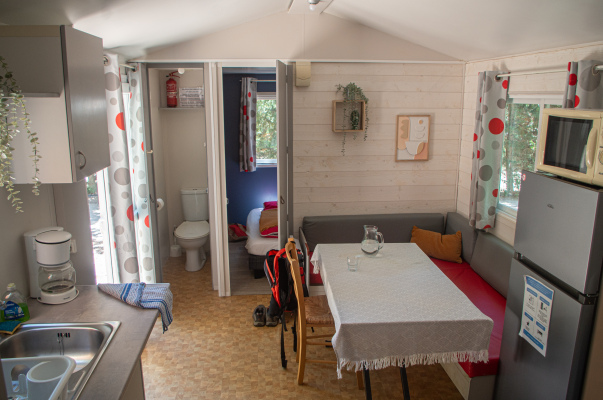 intérieur bungalow 2 chambres