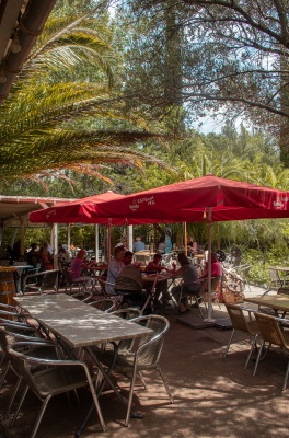 Terrasses extérieures du restuarant