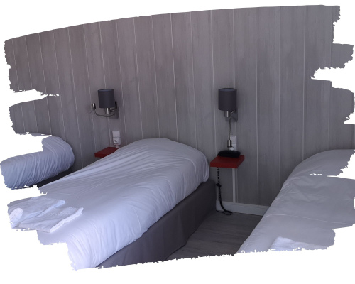 Chambre lits individuel