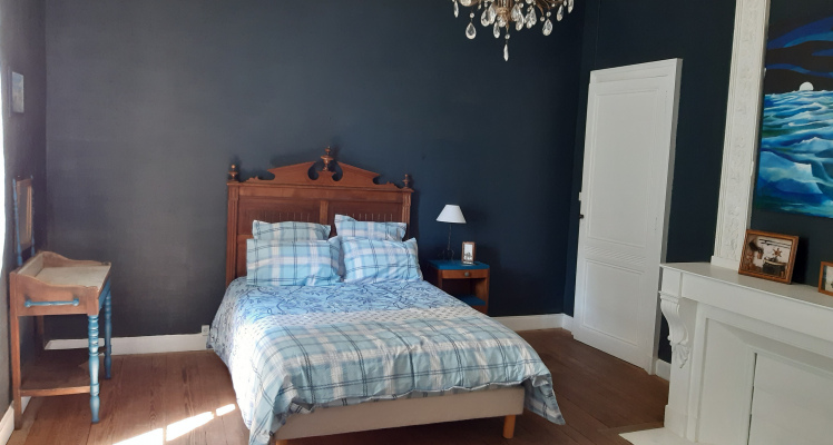chambre bleue