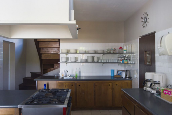 la grande cuisine du gite Merlot