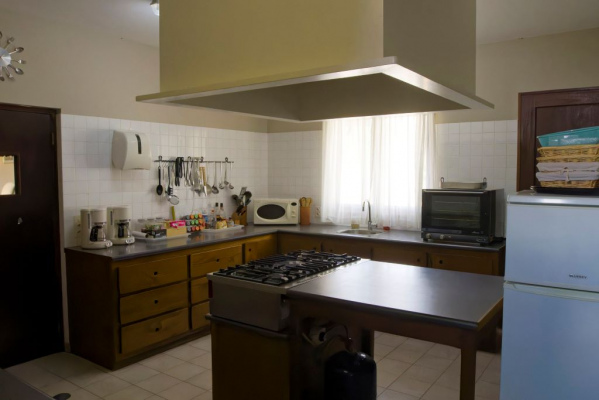 la grande cuisine du gite Merlot