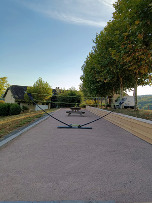 notre terrain de pétangue