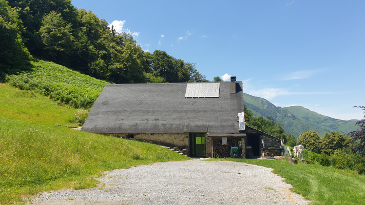 Arrivée à la bergerie