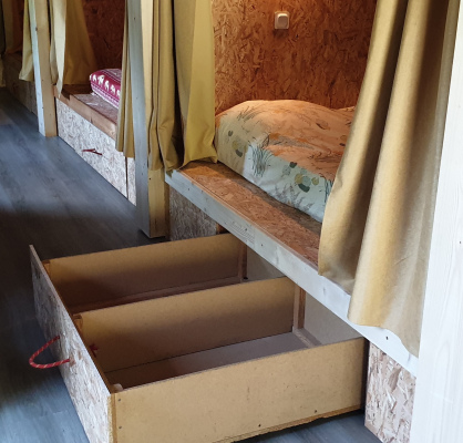 Tiroir sous les BOX